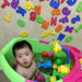 Soft and safe bath toys made from non-toxic EVA material