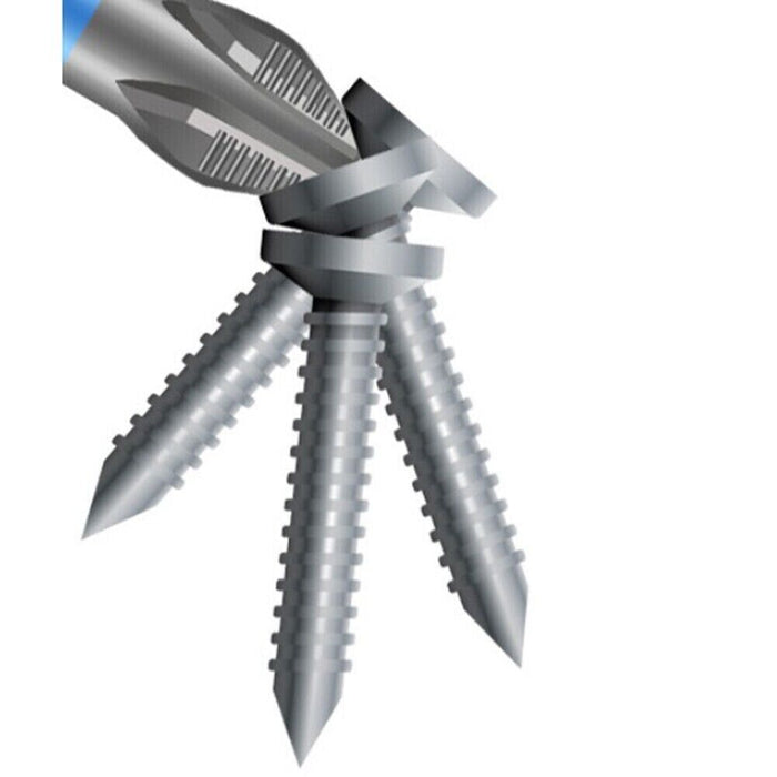 Close-up image showing the smooth surface and wear resistance of the screwdriver bit