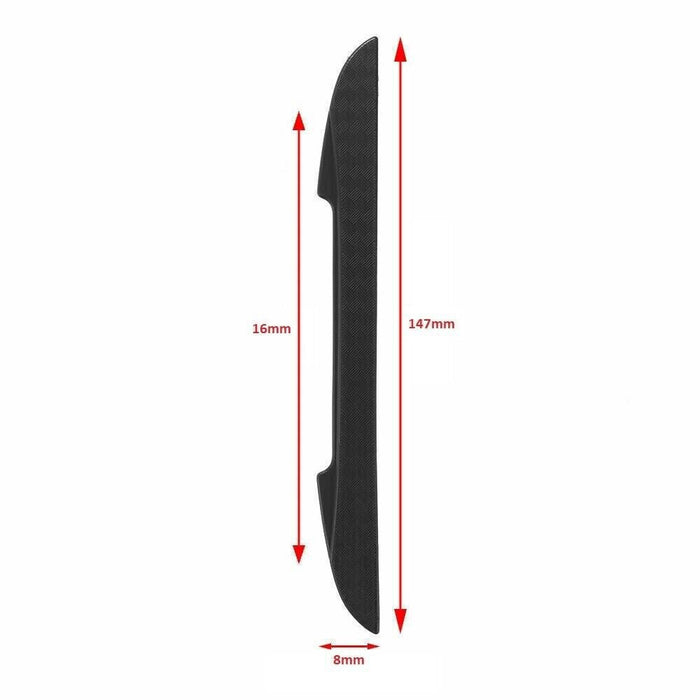 Self-adhesive back for easy car trim installation