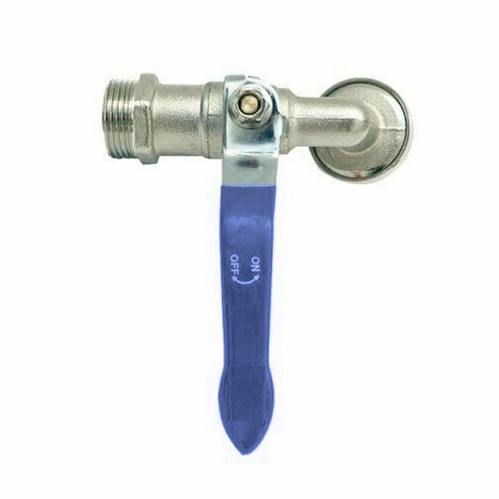 Solid Brass Tap with Chrome Finish for Watering