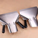 Stainless steel chip scoop bagger for various food items