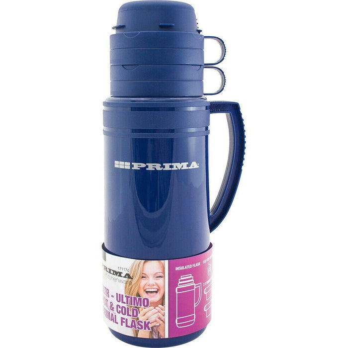1L Thermos Vacuum Flask - Hot & Cold Drink Mug for Camping Image 4