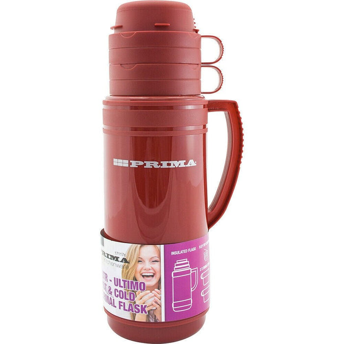 1L Thermos Vacuum Flask - Hot & Cold Drink Mug for Camping Image 5