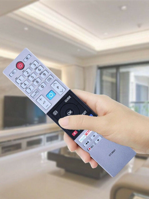 Toshiba TV Remote Control Replacement Netflix + Prime Buttons Smart TVs CT-8541 Image 2