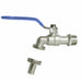 Traditional Design Tap with Steel Handle for Garden Use