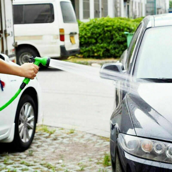 Versatile Garden Hose Pipe - Blue & Green