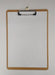 Wooden clip board designed for A4 size papers - portable for various uses.